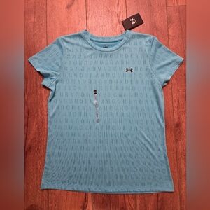 Under Armour Turquoise Performance Tee NWT